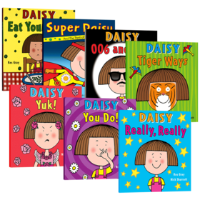 鬼马精灵黛西7本套装 英文原版绘本 Daisy 吴敏兰书单 Kes Gray 创意教学 英文版儿童启蒙读物 进口英语儿童图画故事书籍