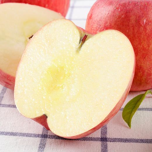 【正宗洛川苹果】顶端果业陕西洛川红富士苹果20枚75mm中果  脆甜多汁 商品图4