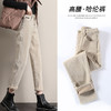 高腰直筒牛仔裤女2020年新款秋装显瘦百搭宽松米白色九分烟管裤子1801-WX072-DJ99 商品缩略图0