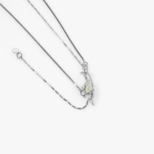 22SS CHAOS ｜巴别塔   钉子系列 - 钉子嵌葡萄石项链 商品图1