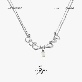 22SS CHAOS ｜巴别塔  钉子系列 - 双扭转钉子项链