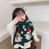 【氛围感拉满！圣诞节宝ᴗ宝围巾135*20cm】冬季圣诞儿童宝宝可爱围巾保暖针织宝宝围脖韩版圣诞男童女童披肩毛线围脖 商品缩略图2