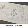 【长卷】工笔人物画白描底稿古画长卷顾恺之《洛神赋图》多种白描尺寸可选G017 商品缩略图3