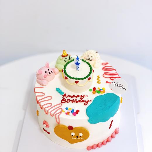 ins可爱动物趴 · 奶油蛋糕 商品图1