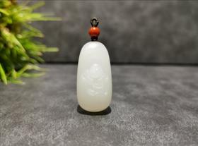 【御珠宫坊】白玉佛挂件