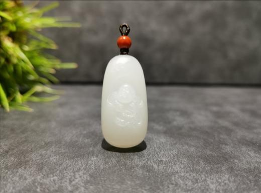【御珠宫坊】白玉佛挂件 商品图0