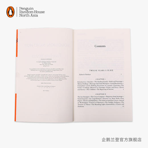嘉德文库|【企鹅兰登】为奴十二年Penguin Orange Collection: Twelve Years a Slave （毛边本）人物传记 原版进口书籍 企鹅经典橘色收藏版 商品图4