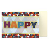 艺贺生日贺卡15B0111Happy创意祝福礼物卡片1张装 商品缩略图1