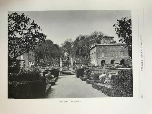 1919年 意大利庭院图集 400余幅插图 精装8开 商品图6