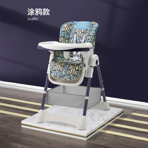 儿童餐椅婴儿吃饭断奶椅便携式家用可调节学坐桌椅小登子宝宝餐椅 商品图12