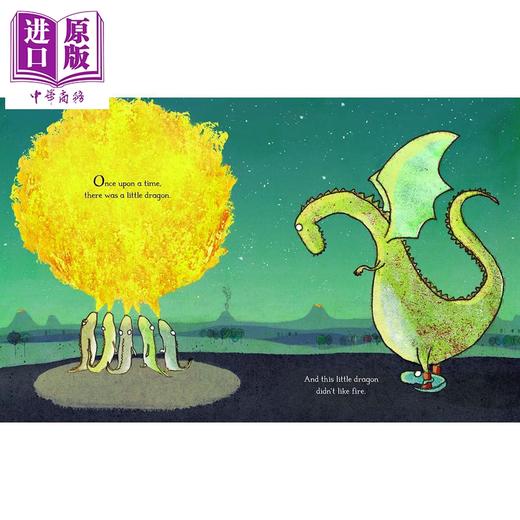 【中商原版】The Dragon Who Didn't Like Fire 不喜欢火的龙 故事图画书 亲子儿童绘本 英文原版 进口图书 性格培育 3岁以上 商品图2