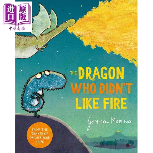 【中商原版】The Dragon Who Didn't Like Fire 不喜欢火的龙 故事图画书 亲子儿童绘本 英文原版 进口图书 性格培育 3岁以上 商品图0