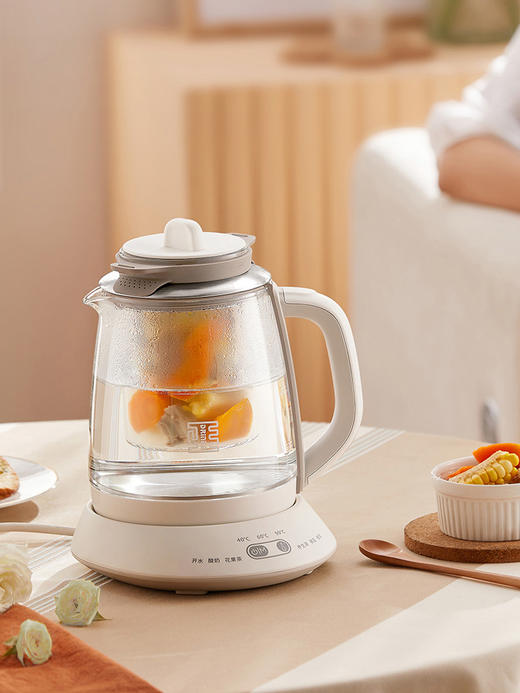 吉谷 养生壶 花茶壶 大容量多功能玻璃煮茶器 商品图2