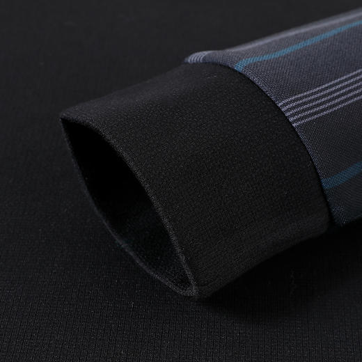 【加绒加厚】罗蒙秋冬男装保暖衬衫男士休闲假两件拼色长袖套头衬衣男 商品图7