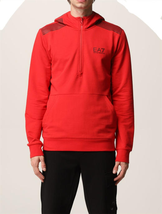 男款 再生棉連帽立领衛衣 商品图3