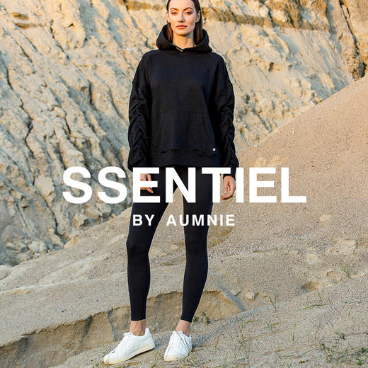 【新品】宽松褶皱T台连帽上衣 RUCHED RUNWAY HOODIE秋冬新款运动休闲罩衫 商品图9