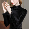 TZW-秋冬新款半高领丝绒打底衫内搭长袖t恤女洋气保暖小衫 商品缩略图5