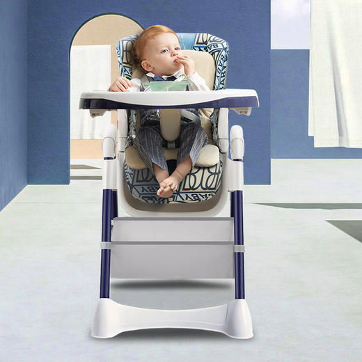 儿童餐椅婴儿吃饭断奶椅便携式家用可调节学坐桌椅小登子宝宝餐椅 商品图2