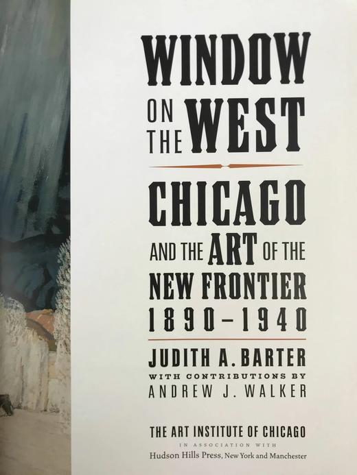 芝加哥西部艺术图集 91幅插图 精装大16开 商品图3