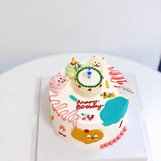 ins可爱动物趴 · 奶油蛋糕 商品图0
