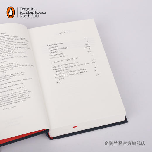 嘉德文库|【企鹅兰登】双城记  A Tale of Two Cities 影视原著 布纹经典 查尔斯·狄更斯代表作  伦敦 巴黎 英文原版 商品图3