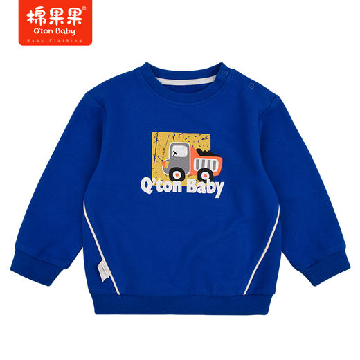 商场同款棉果果春季男童圆领套头卫衣M112180222060 商品图0