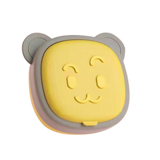 Octoto奥克兔兔 小熊餐盒宝宝便携餐具儿童外出辅食碗婴儿辅食盒6月-3岁 商品图9