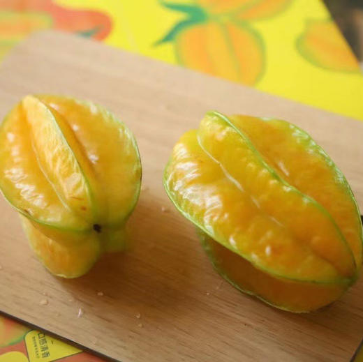 【下单后48小时左右发货】福建漳州软枝树上熟杨桃  3斤左右 约6-8个 清甜可口 水分足 鲜嫩多汁 ，纤维少、果脆汁多、甜酸可口、芳香清甜 商品图2