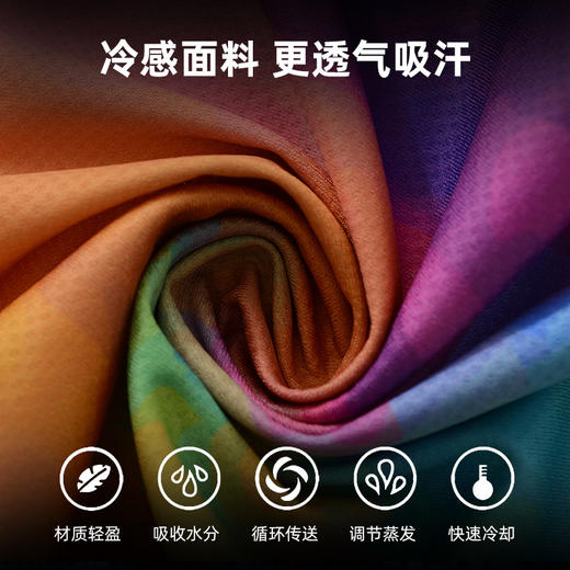 积分兑换【冷感运动毛巾】健身房跑步试用 速干面巾冰感吸汗跑步手腕毛巾#官方正品 商品图2