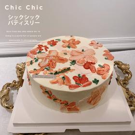 手绘小红花 | 昔果