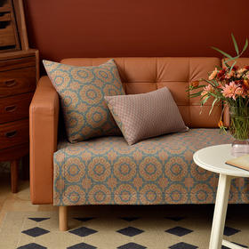 沙发巾提花美式加厚防皱沙发巾