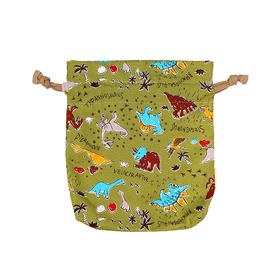 HUJI祤集Bobby收纳袋插画恐龙恐龙