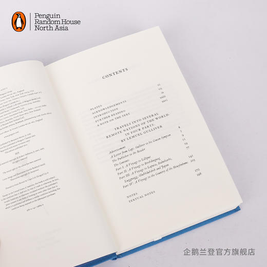 嘉德文库|【企鹅兰登】格列佛游记 Gulliver's Travels 乔纳森·斯威夫特 布纹经典 英文原版 经典文学 商品图4
