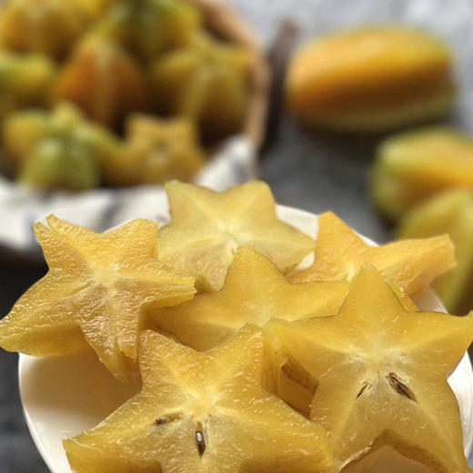 【下单后48小时左右发货】福建漳州软枝树上熟杨桃  3斤左右 约6-8个 清甜可口 水分足 鲜嫩多汁 ，纤维少、果脆汁多、甜酸可口、芳香清甜 商品图6