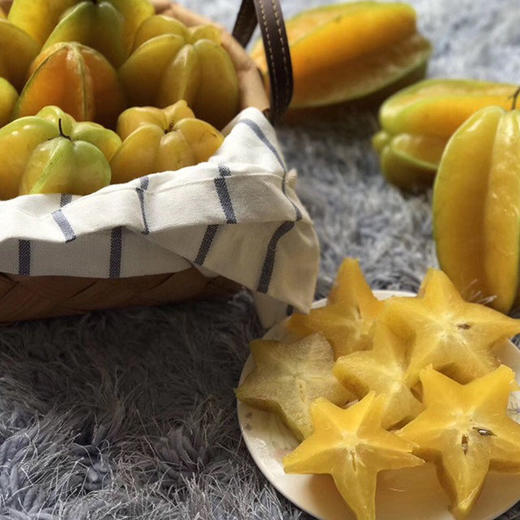 【下单后48小时左右发货】福建漳州软枝树上熟杨桃  3斤左右 约6-8个 清甜可口 水分足 鲜嫩多汁 ，纤维少、果脆汁多、甜酸可口、芳香清甜 商品图7