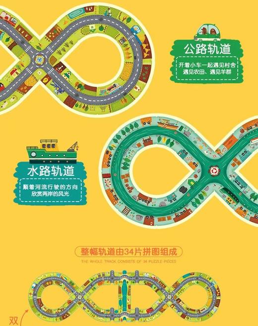 天空之城-尚童-环形轨道拼图 商品图3