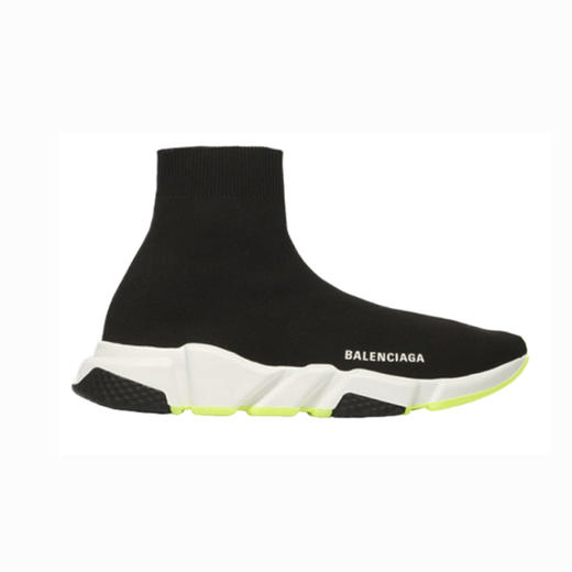 BALENCIAGA 巴黎世家 女士再生针织 Speed 袜子休闲运动鞋 黑色 587280 W1704 1016 商品图0