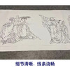 【长卷】工笔人物画白描底稿古画长卷吴道子《送子天王图》多种白描尺寸可选G002 商品缩略图3
