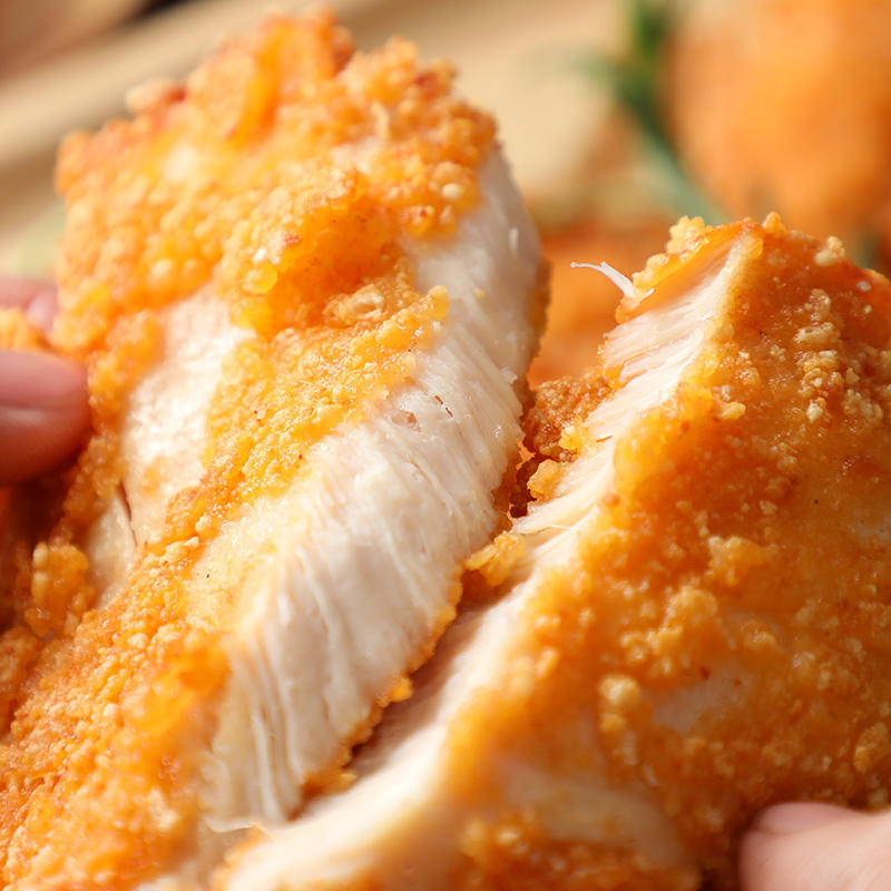 推荐)学子膳 大漠鸡排 90g*10片/包 10包/件 小鸡排(微辣款)