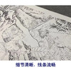 【长卷】工笔人物画白描底稿古画长卷佚名《二郎神搜山图》多种白描尺寸可选G010 商品缩略图3