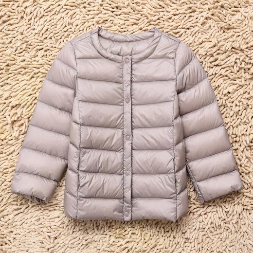 上海旗袍厂WL-【AAA】21/7/24秋冬轻薄款儿童羽绒服宝宝内胆男童女童短款无领长袖羽绒外套 商品图1