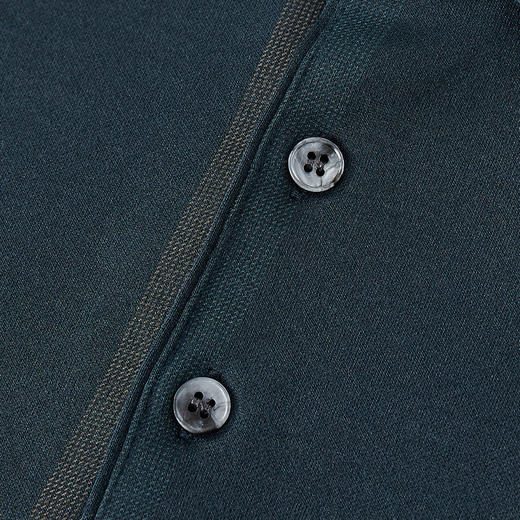 【加绒保暖】罗蒙衬衫男秋冬时尚新品拼色竖条纹翻领防风通勤衬衣男 商品图12