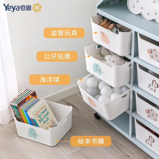 玩具收纳架 儿童书架绘本收纳柜宝宝置物整理储物架 商品图3