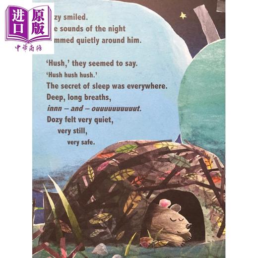 【中商原版】Richard Smythe Dozy Bear and the Secret of Sleep 瞌睡熊的冬眠秘诀 亲子哄睡绘本 儿童图画书0-3岁 英文原版 商品图2