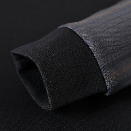 【加绒加厚】罗蒙秋冬男装保暖衬衫男士时尚休闲假两件拼色长袖衬衣男 商品图10