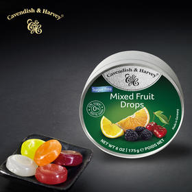 德国嘉云什锦水果味糖175g/064418 原汁果浆3种口味自在畅销