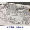 【长卷】工笔山水人物画白描底稿古画长卷上睿《携琴访友图》多种白描尺寸可选G024 商品缩略图3