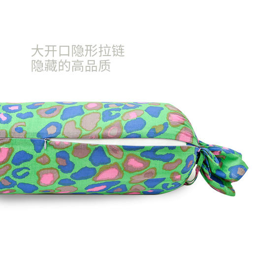 多彩豹纹系列圆柱形糖果枕纯棉孕妇侧睡抱枕 商品图2