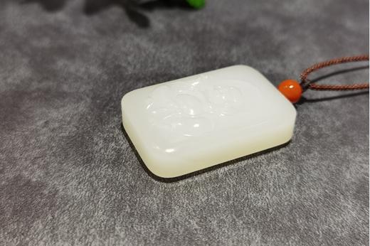【御珠宫坊】羊脂白玉佛牌 商品图2