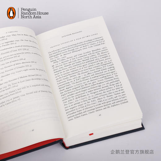 嘉德文库|【企鹅兰登】双城记  A Tale of Two Cities 影视原著 布纹经典 查尔斯·狄更斯代表作  伦敦 巴黎 英文原版 商品图4